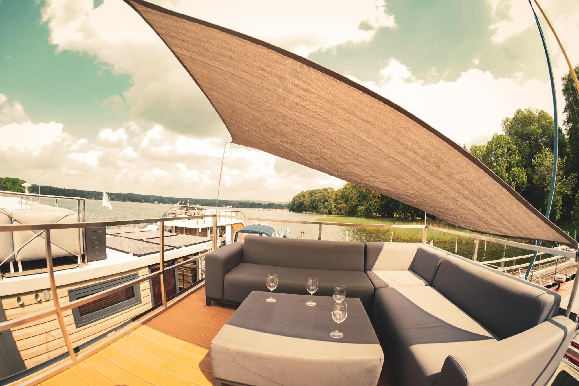 Traumzeitboot2 Auf Dem Scharmuetzelsee Bad Saarow-Pieskow Exterior foto